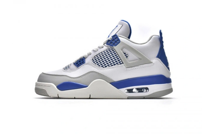 MaikeSneakers Blue Jordan Air 4 (2012) Military 308497-105 Retro 0803